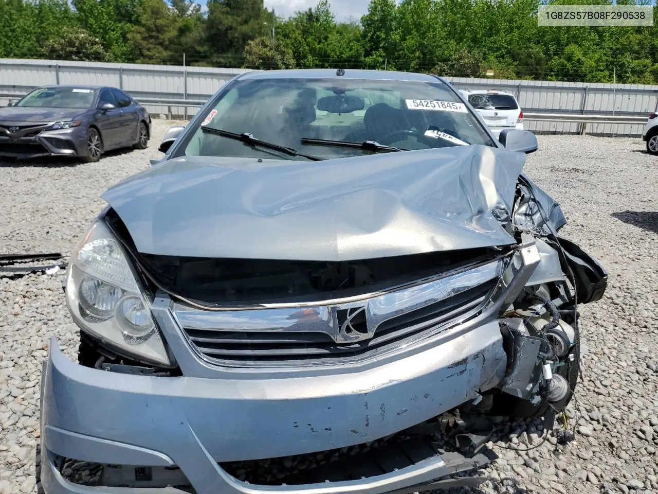 2008 Saturn Aura Xe VIN: 1G8ZS57B08F290538 Lot: 54251845