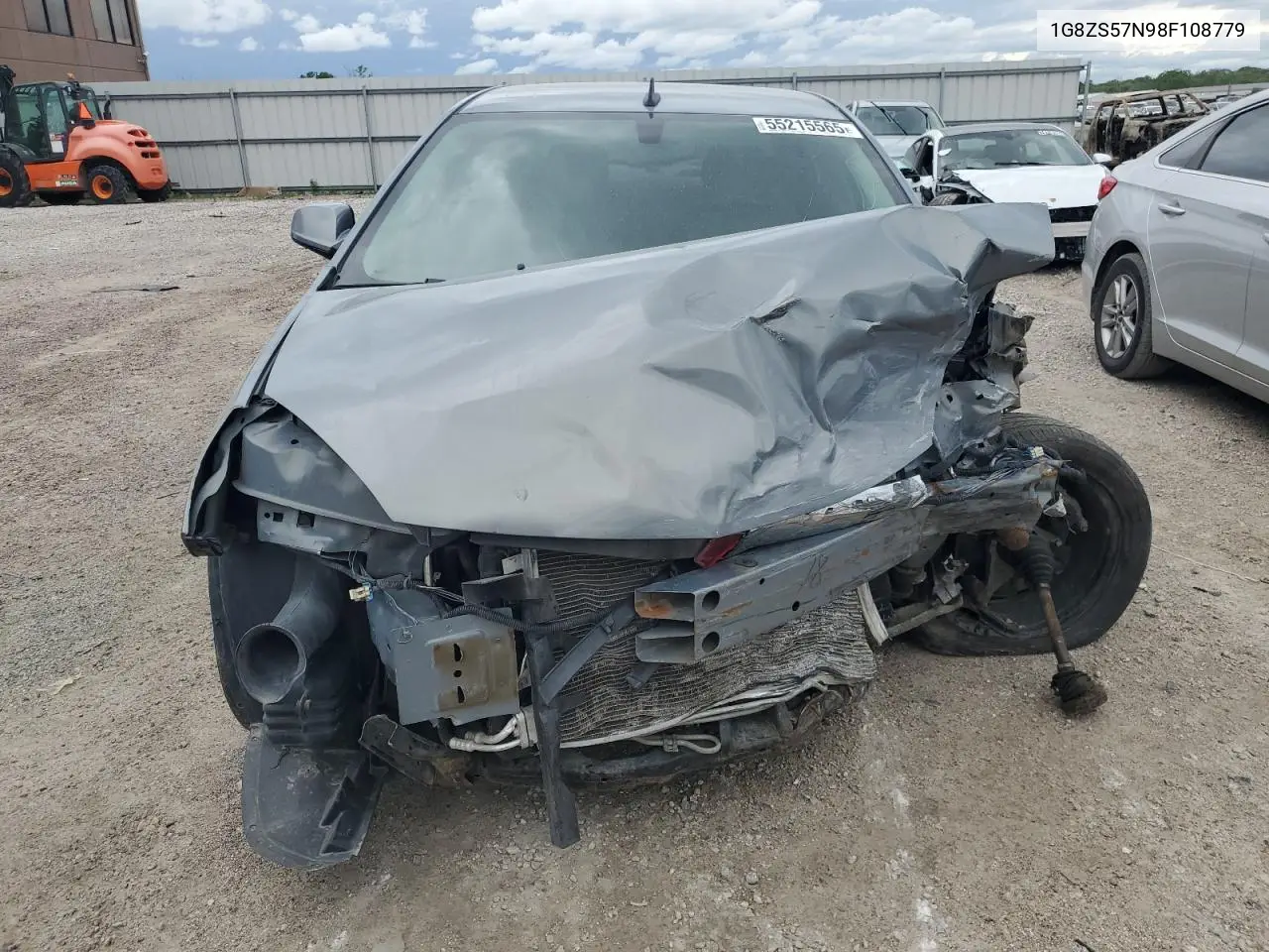 2008 Saturn Aura Xe VIN: 1G8ZS57N98F108779 Lot: 55215565