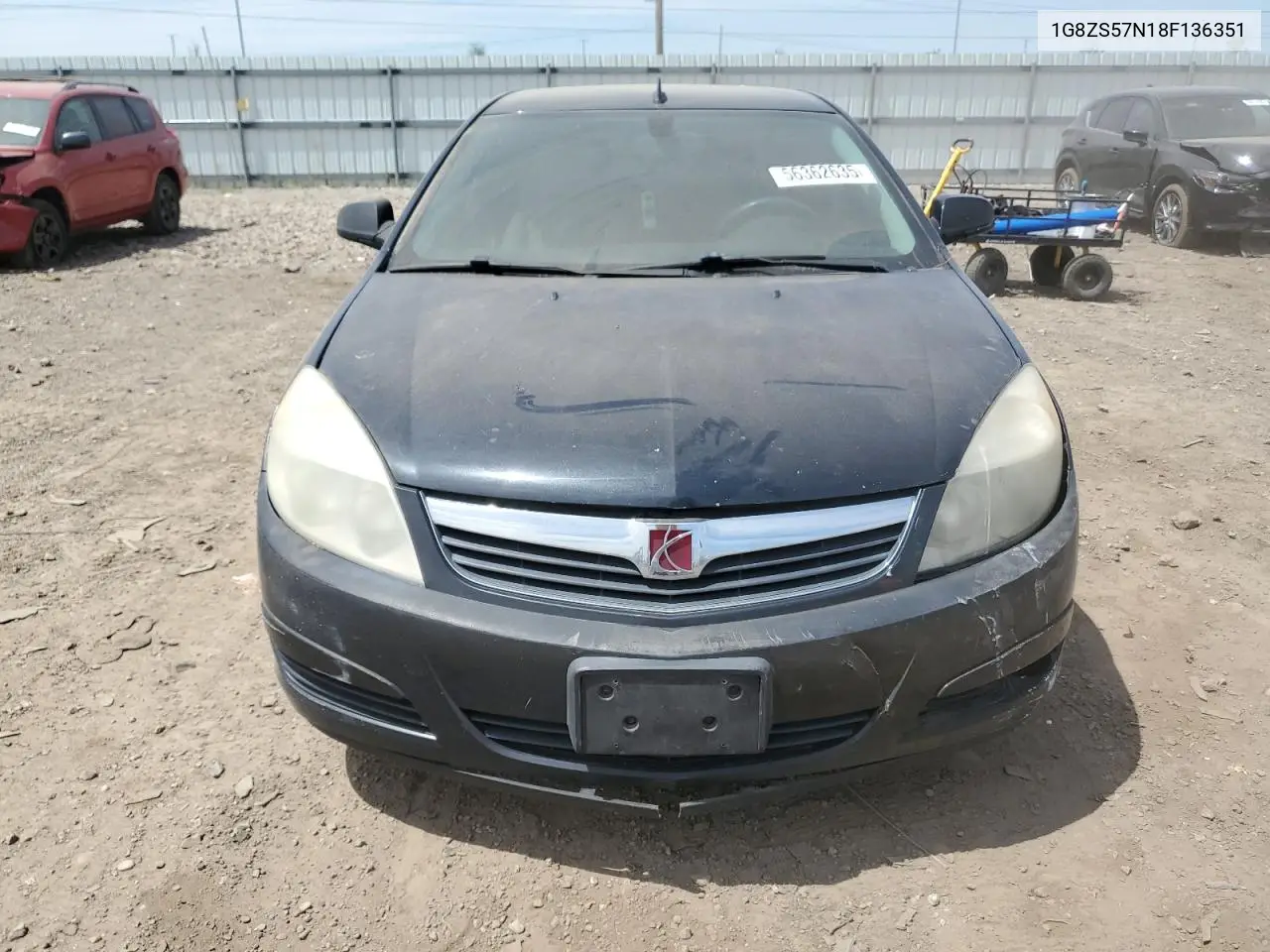 2008 Saturn Aura Xe VIN: 1G8ZS57N18F136351 Lot: 56362635