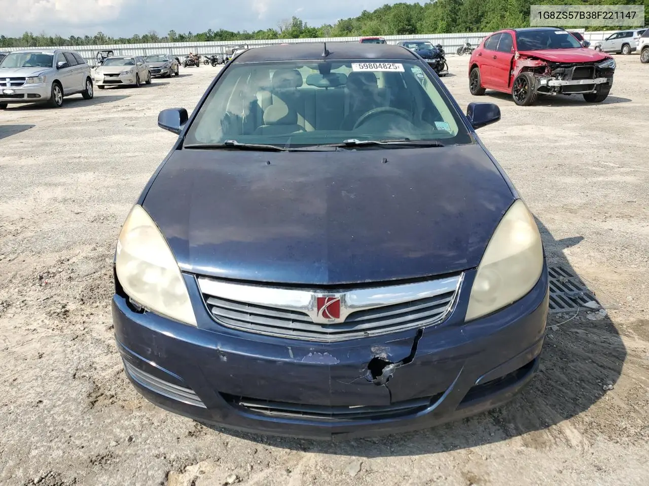 2008 Saturn Aura Xe VIN: 1G8ZS57B38F221147 Lot: 59804825
