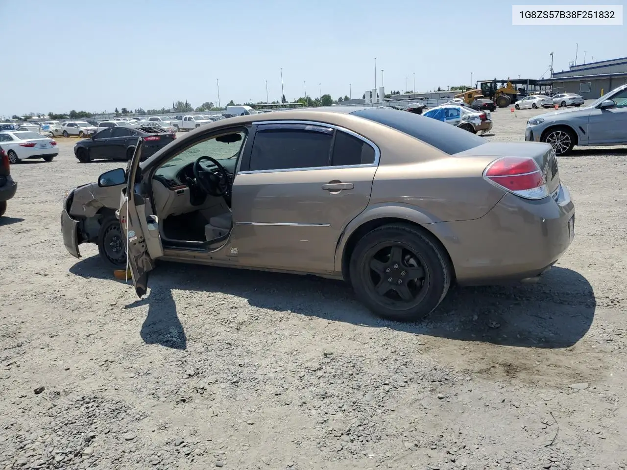 2008 Saturn Aura Xe VIN: 1G8ZS57B38F251832 Lot: 59810105