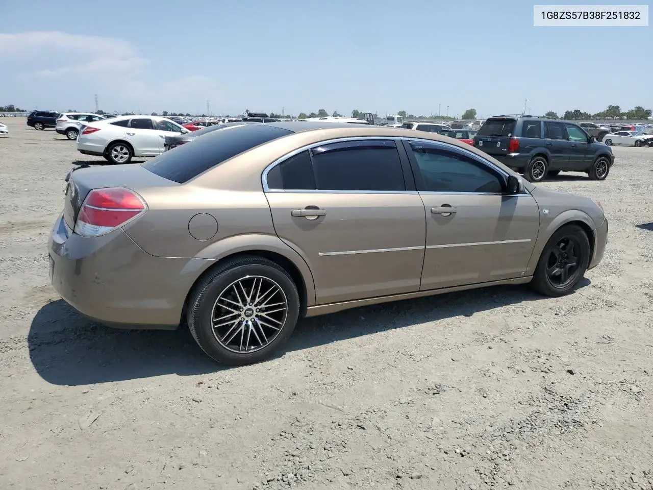 2008 Saturn Aura Xe VIN: 1G8ZS57B38F251832 Lot: 59810105