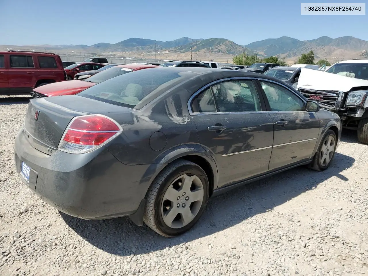 2008 Saturn Aura Xe VIN: 1G8ZS57NX8F254740 Lot: 61415085
