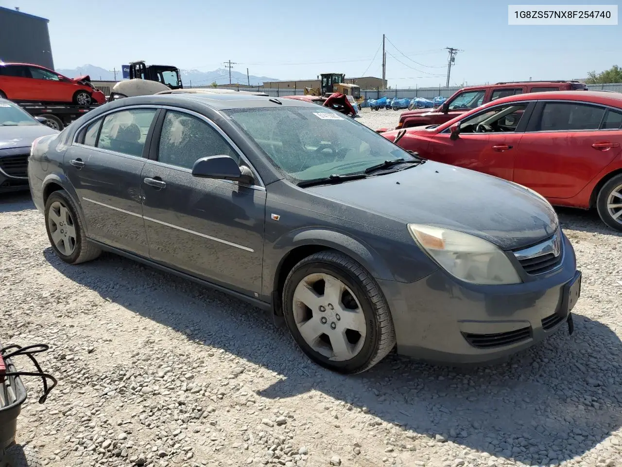 2008 Saturn Aura Xe VIN: 1G8ZS57NX8F254740 Lot: 61415085