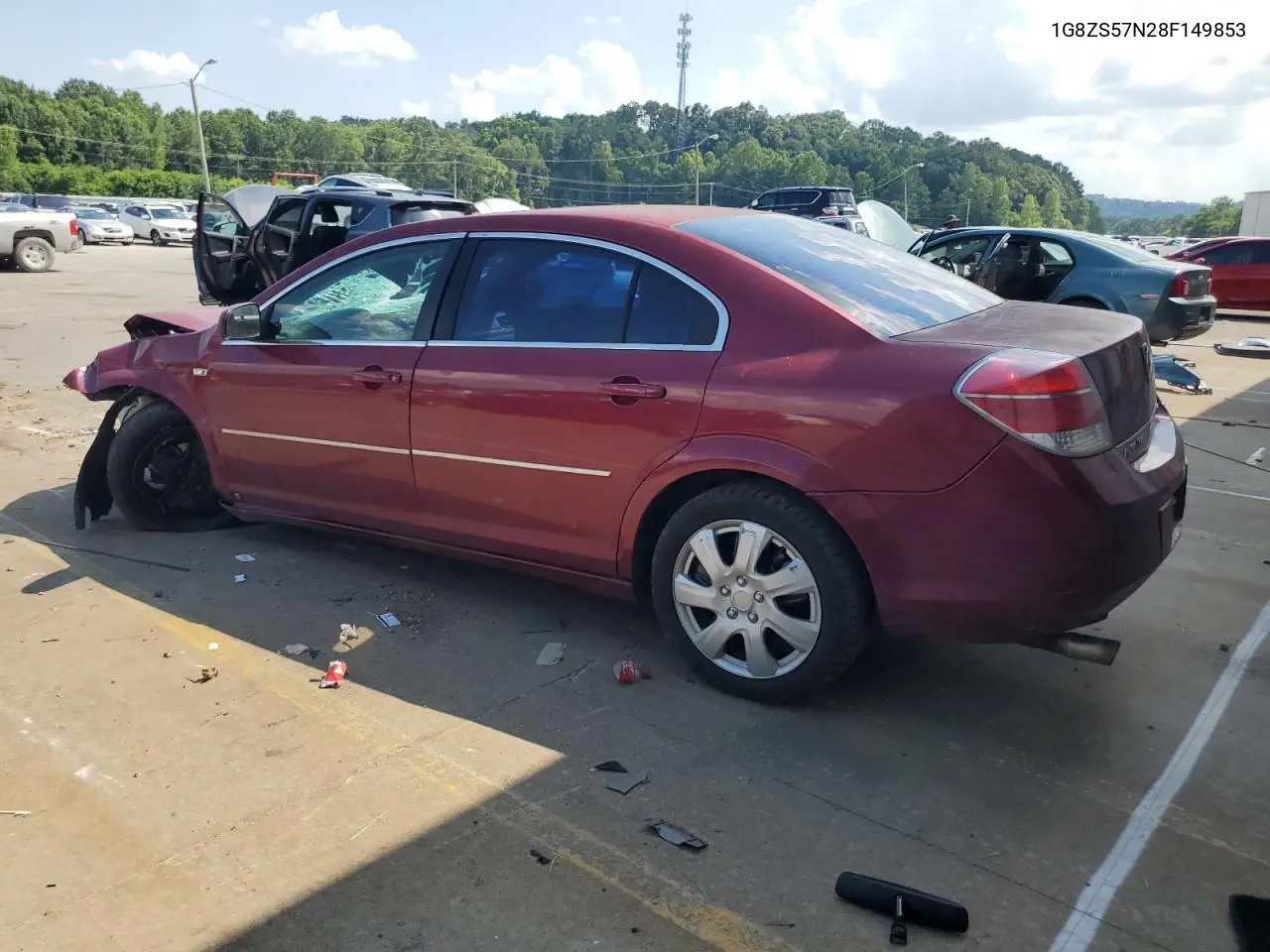 2008 Saturn Aura Xe VIN: 1G8ZS57N28F149853 Lot: 62372735