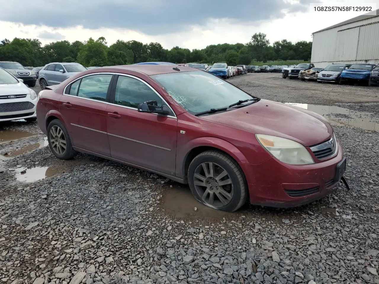 2008 Saturn Aura Xe VIN: 1G8ZS57N58F129922 Lot: 62545795