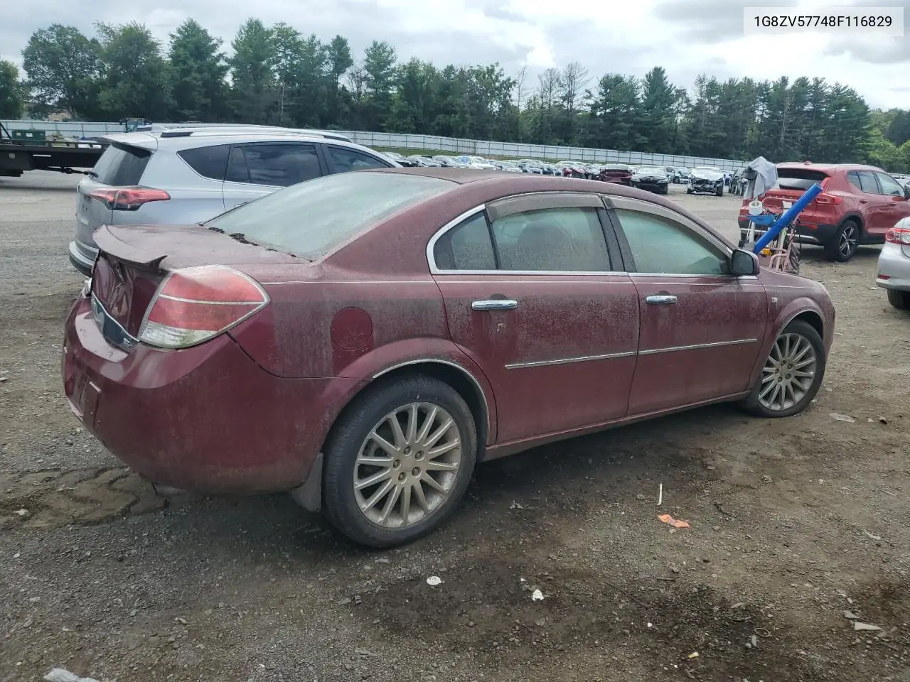 2008 Saturn Aura Xr VIN: 1G8ZV57748F116829 Lot: 63165385
