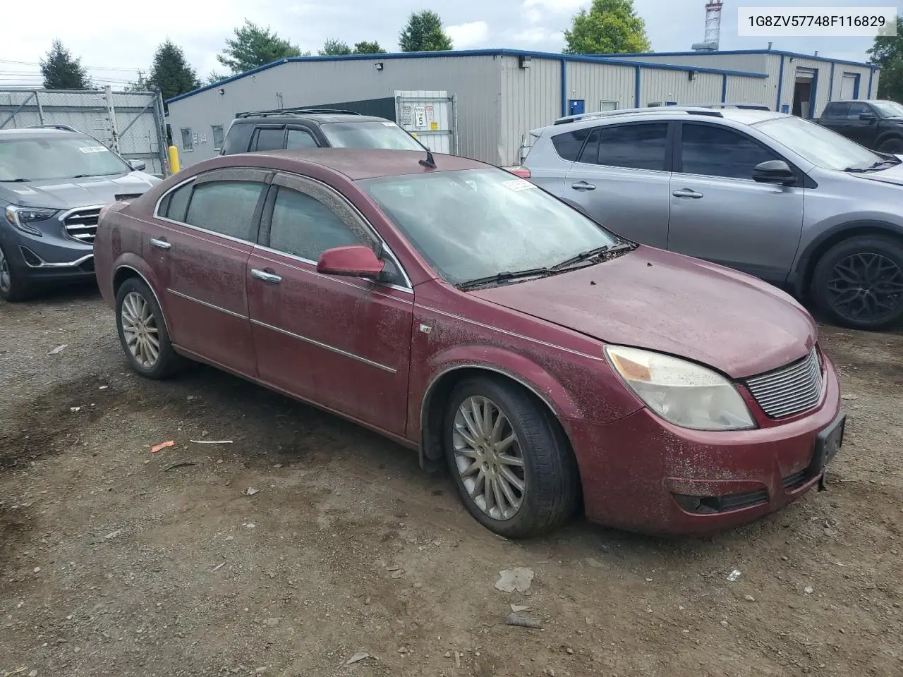 2008 Saturn Aura Xr VIN: 1G8ZV57748F116829 Lot: 63165385