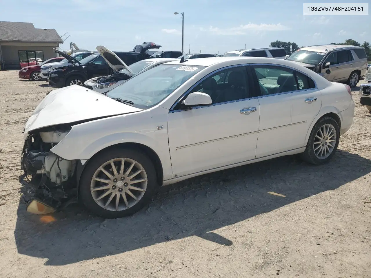 2008 Saturn Aura Xr VIN: 1G8ZV57748F204151 Lot: 63661575