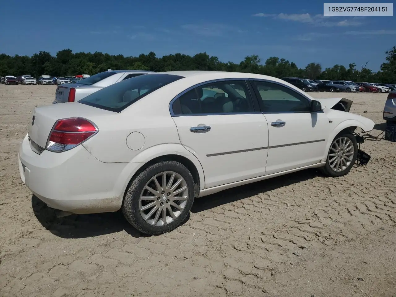 2008 Saturn Aura Xr VIN: 1G8ZV57748F204151 Lot: 63661575