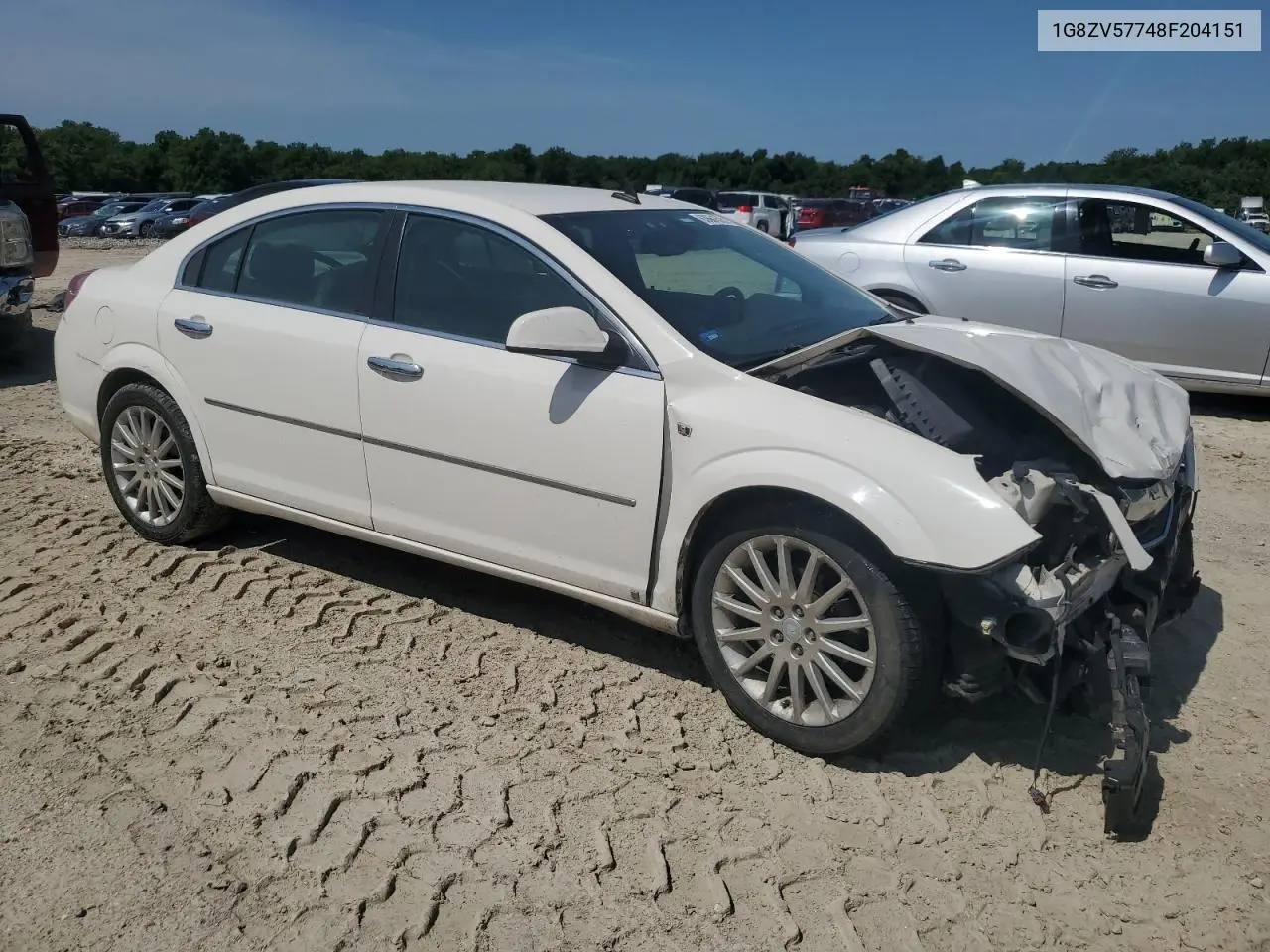 2008 Saturn Aura Xr VIN: 1G8ZV57748F204151 Lot: 63661575
