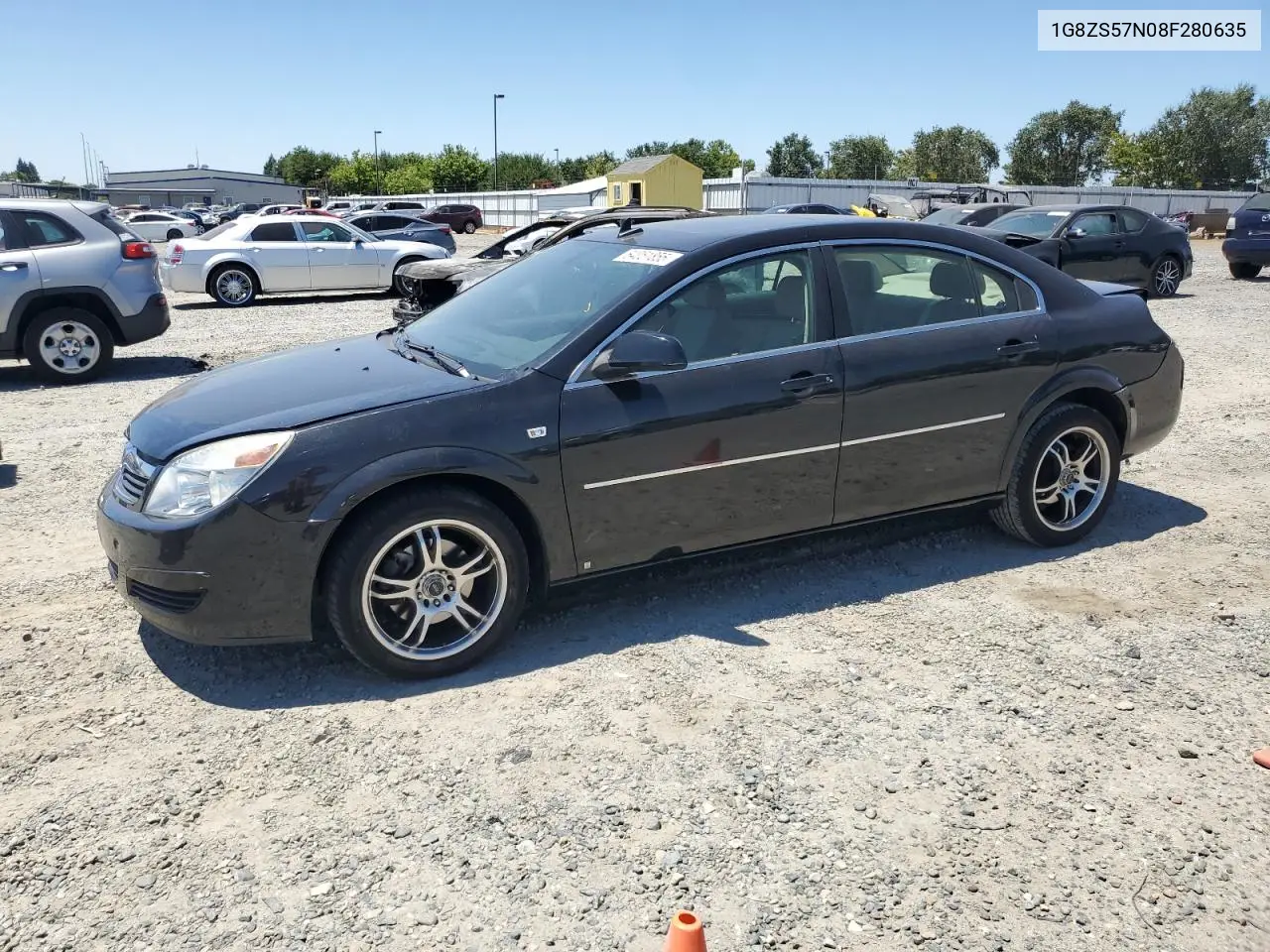 2008 Saturn Aura Xe VIN: 1G8ZS57N08F280635 Lot: 64051855