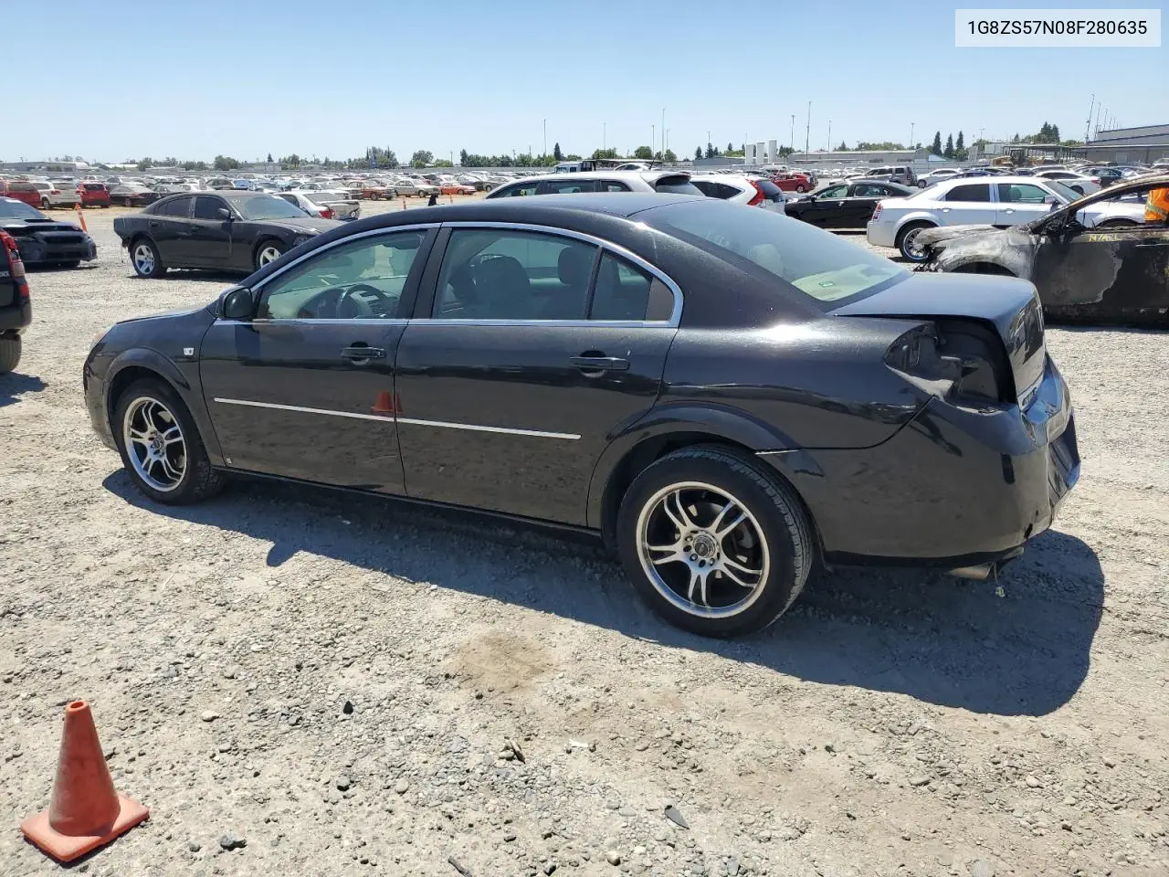 2008 Saturn Aura Xe VIN: 1G8ZS57N08F280635 Lot: 64051855
