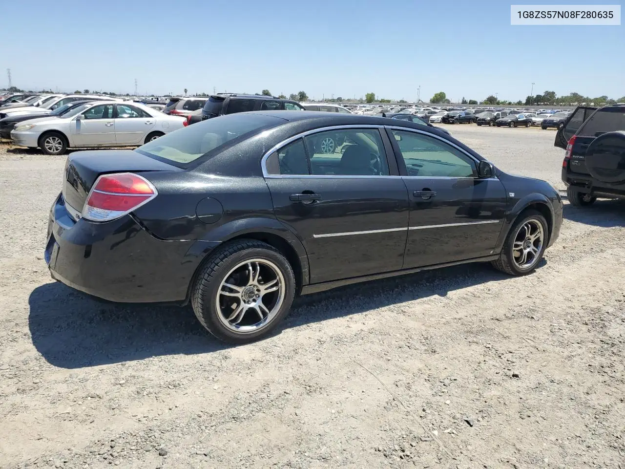2008 Saturn Aura Xe VIN: 1G8ZS57N08F280635 Lot: 64051855