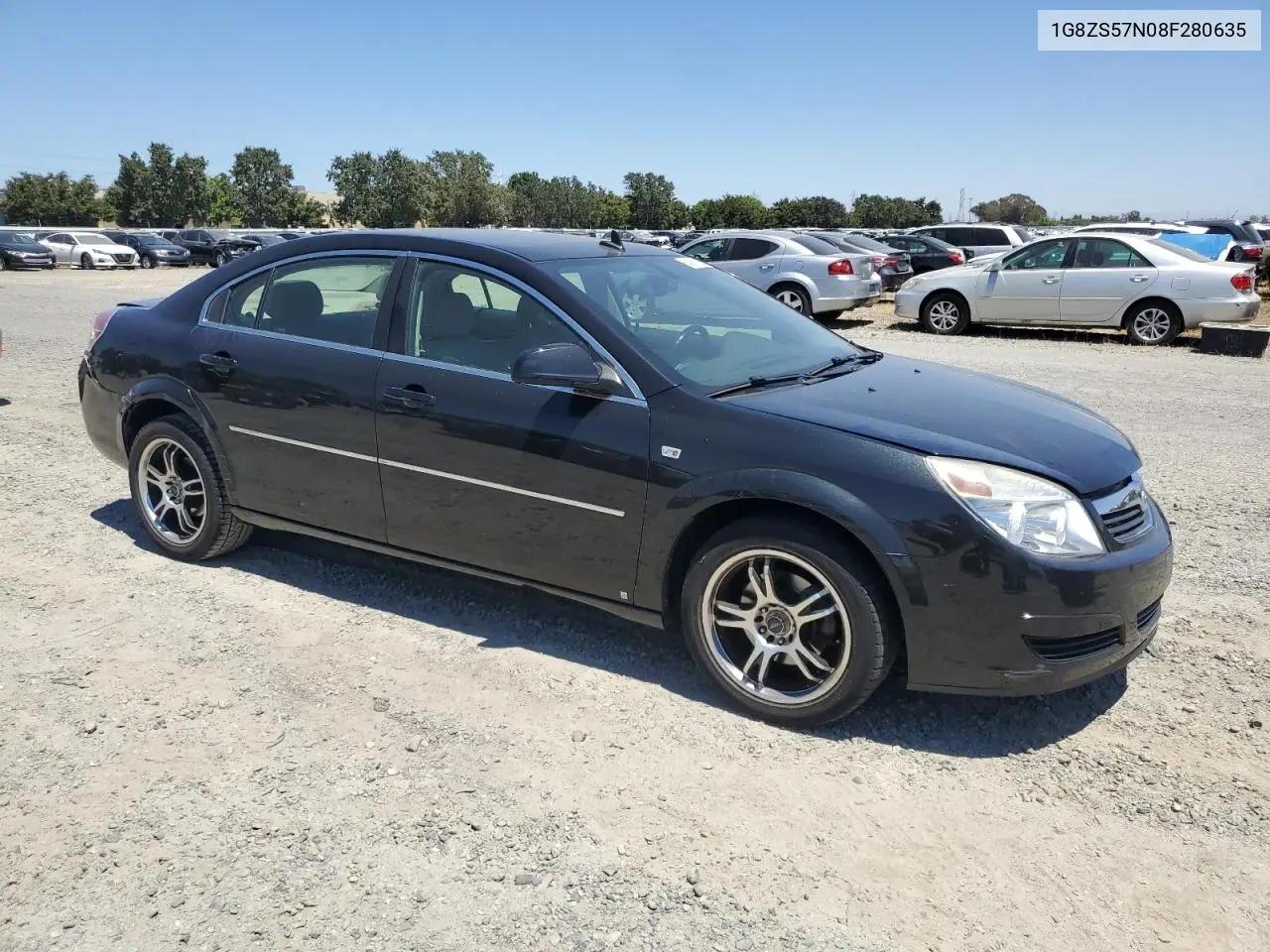 2008 Saturn Aura Xe VIN: 1G8ZS57N08F280635 Lot: 64051855