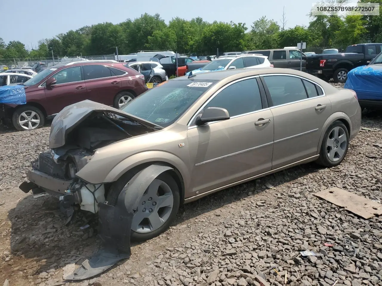 2008 Saturn Aura Xe VIN: 1G8ZS57B98F272507 Lot: 64983665