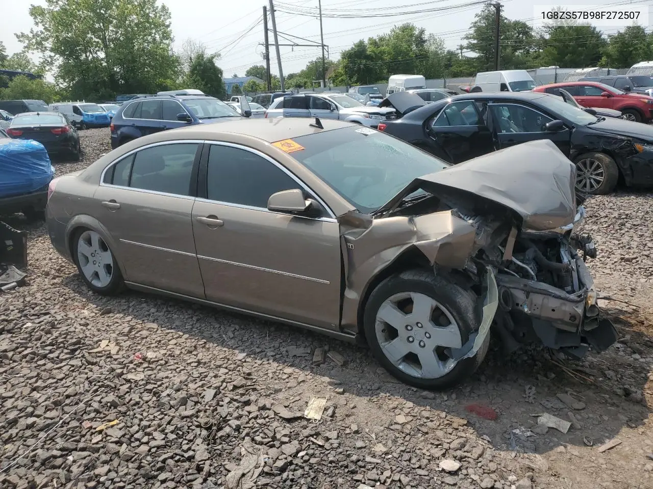 2008 Saturn Aura Xe VIN: 1G8ZS57B98F272507 Lot: 64983665