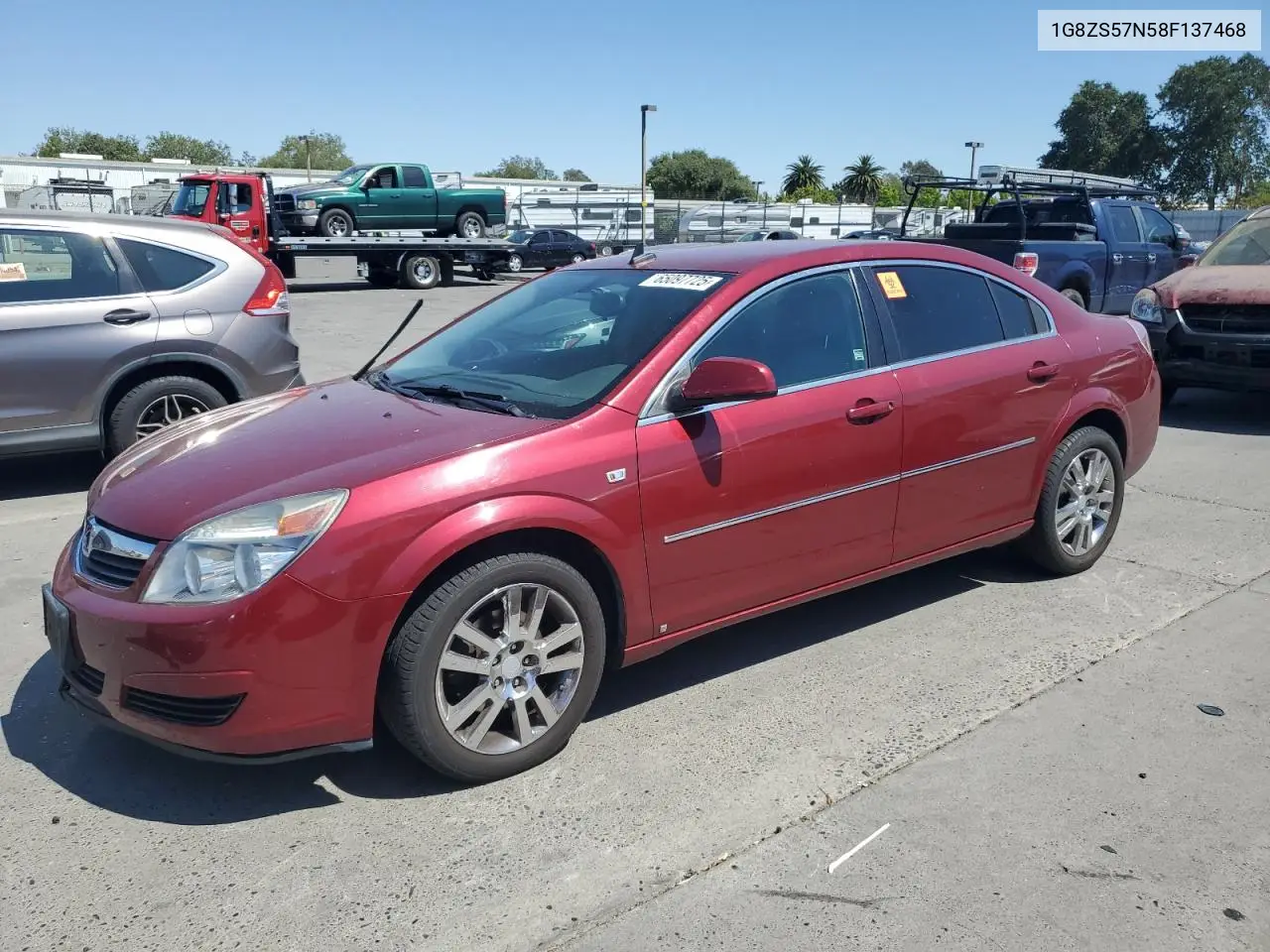 2008 Saturn Aura Xe VIN: 1G8ZS57N58F137468 Lot: 65097725