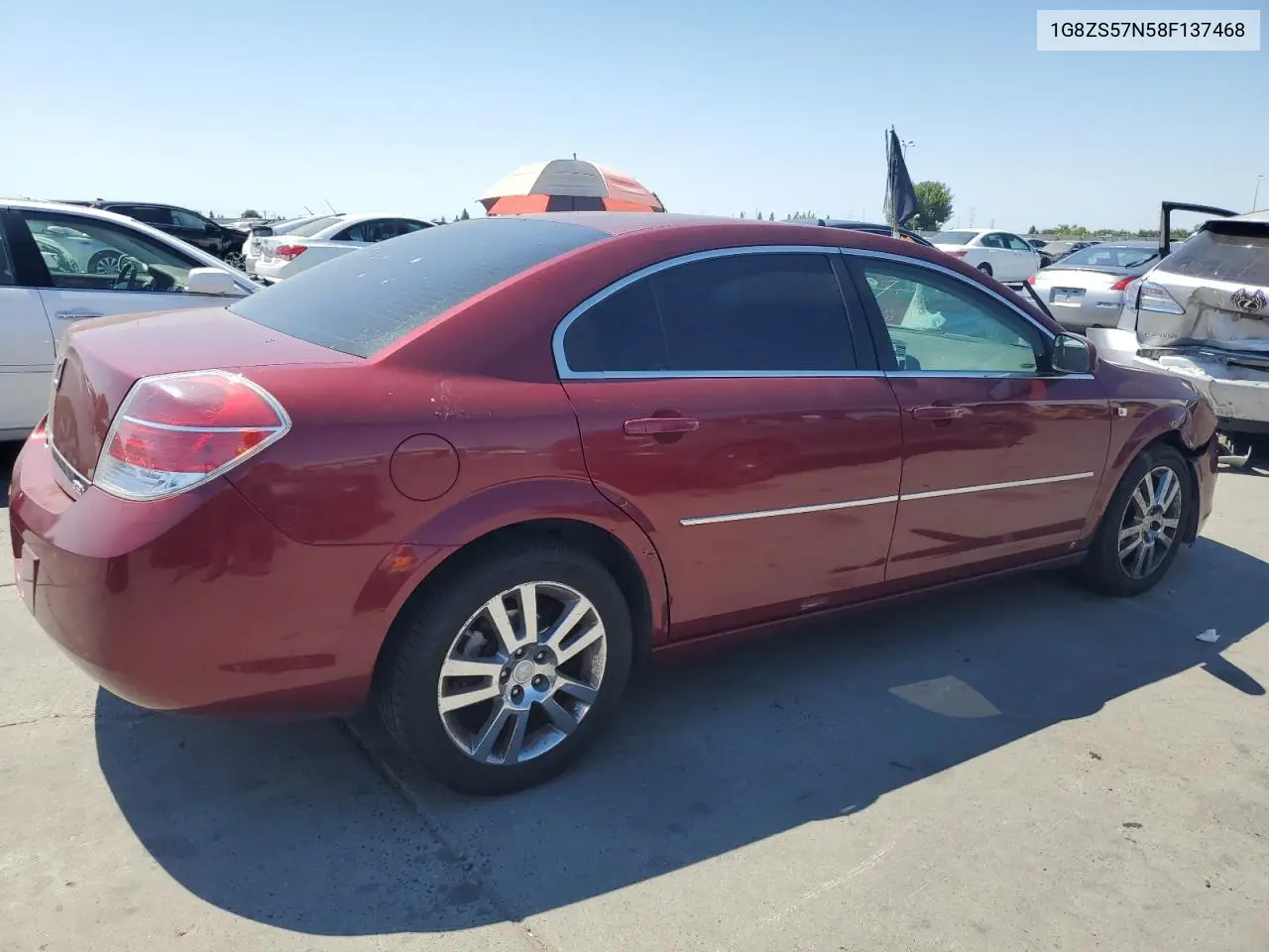 2008 Saturn Aura Xe VIN: 1G8ZS57N58F137468 Lot: 65097725