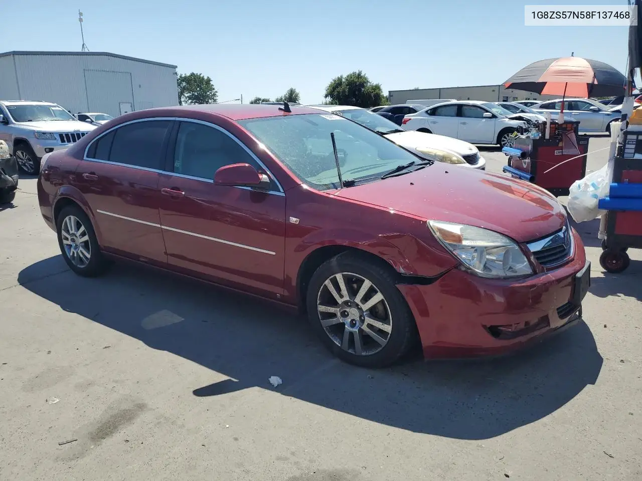 2008 Saturn Aura Xe VIN: 1G8ZS57N58F137468 Lot: 65097725