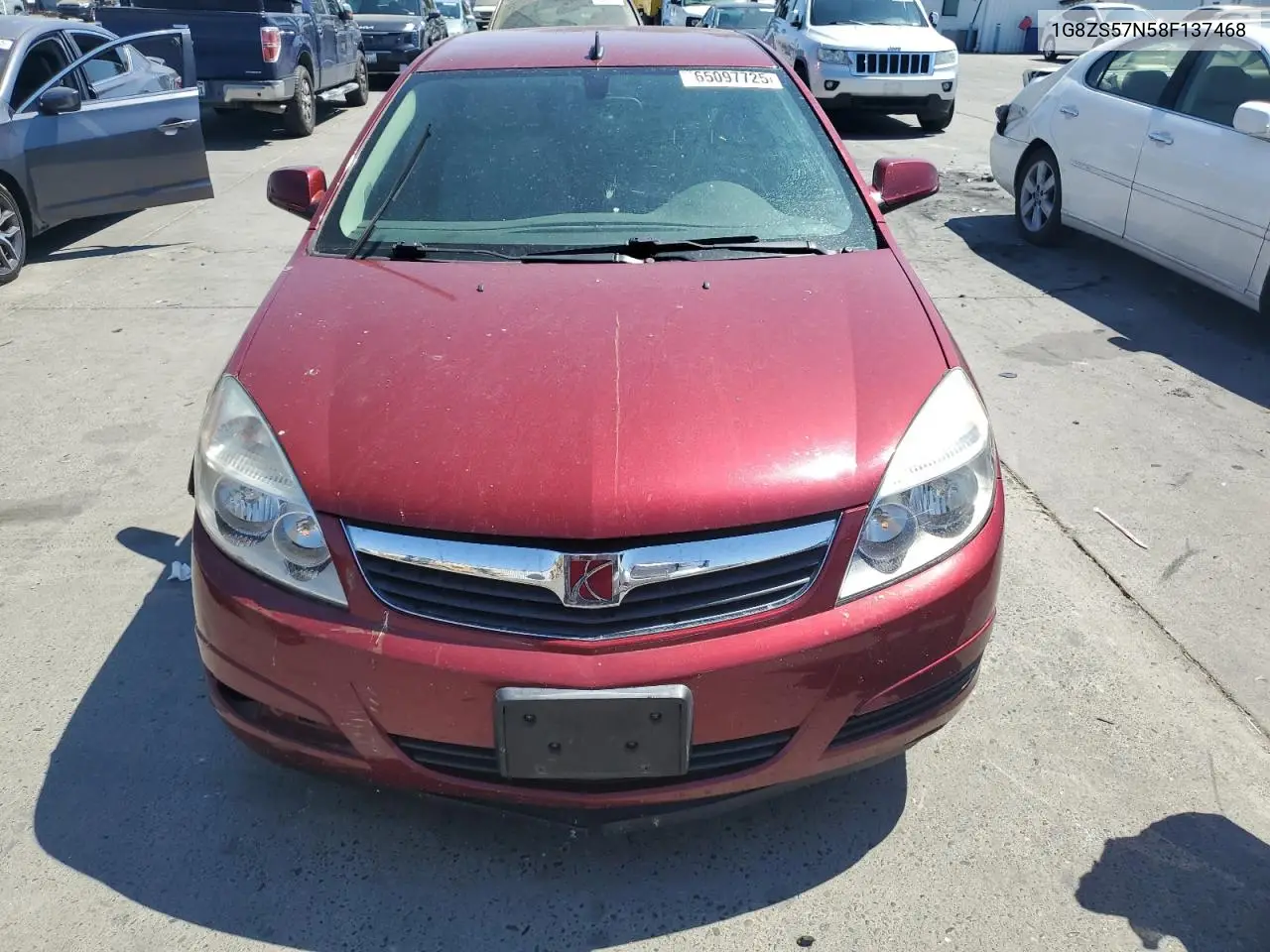 2008 Saturn Aura Xe VIN: 1G8ZS57N58F137468 Lot: 65097725