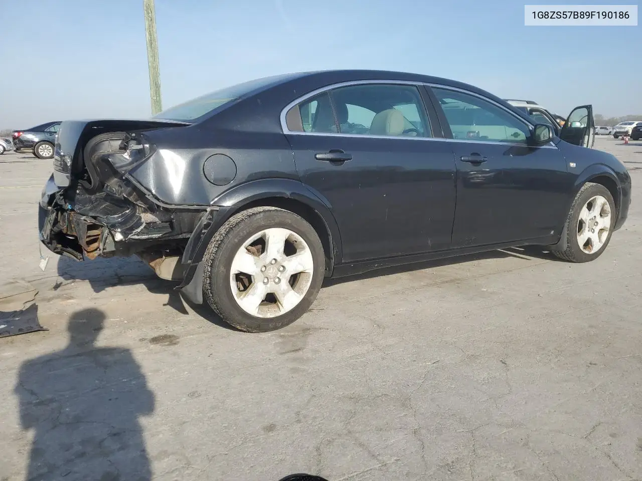 2009 Saturn Aura Xe VIN: 1G8ZS57B89F190186 Lot: 50603145