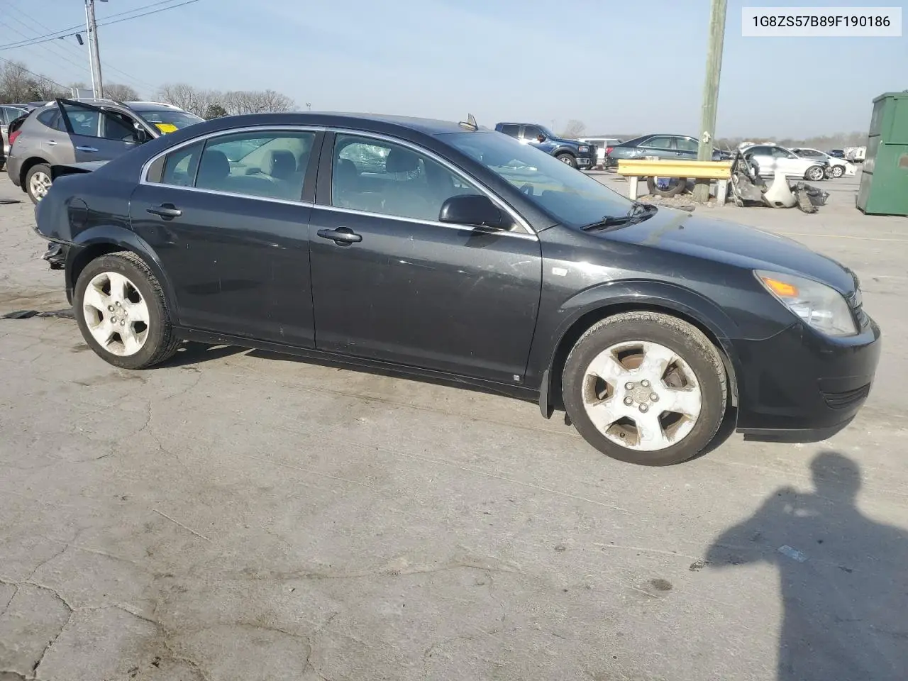 2009 Saturn Aura Xe VIN: 1G8ZS57B89F190186 Lot: 50603145