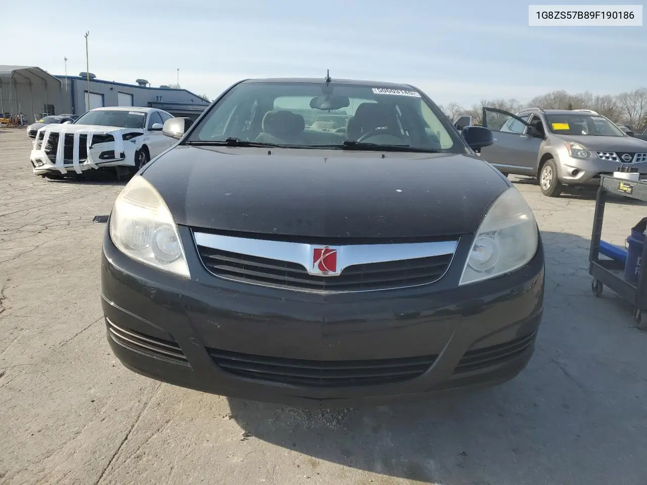 2009 Saturn Aura Xe VIN: 1G8ZS57B89F190186 Lot: 50603145