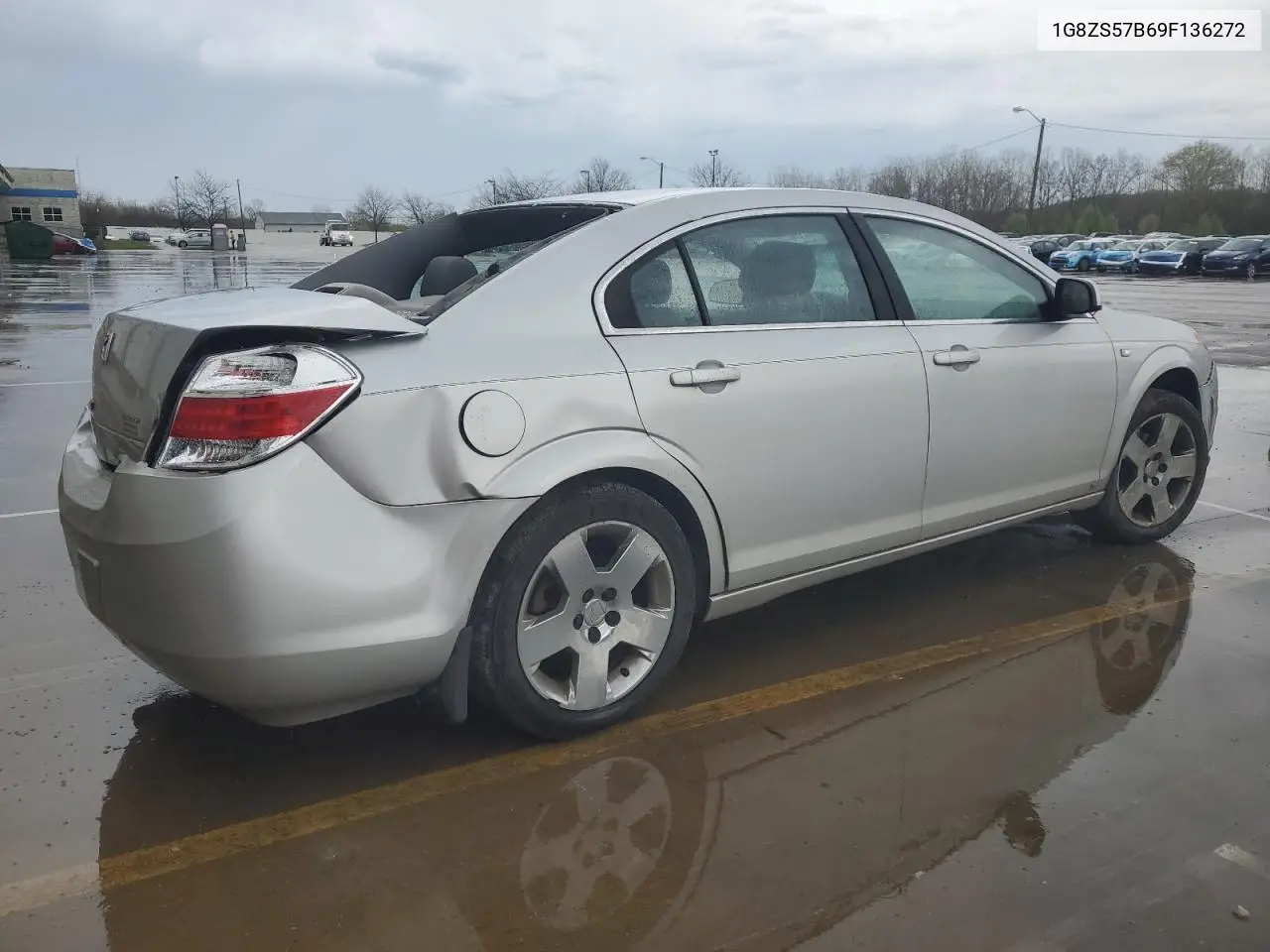 2009 Saturn Aura Xe VIN: 1G8ZS57B69F136272 Lot: 51793305