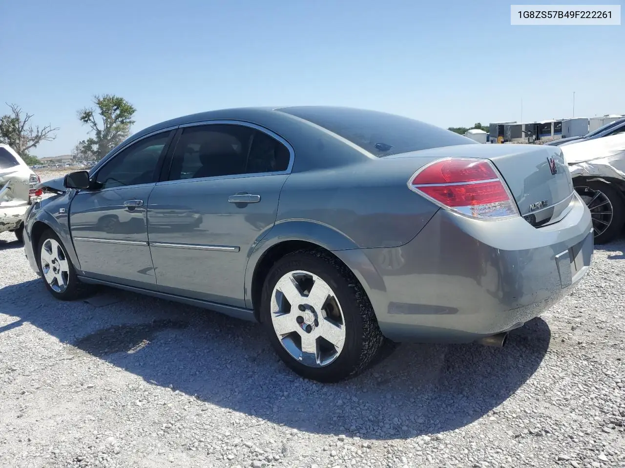 2009 Saturn Aura Xe VIN: 1G8ZS57B49F222261 Lot: 53421445
