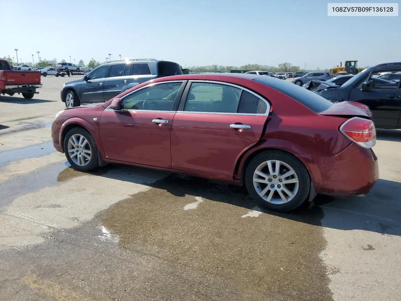 2009 Saturn Aura Xr VIN: 1G8ZV57B09F136128 Lot: 53628465