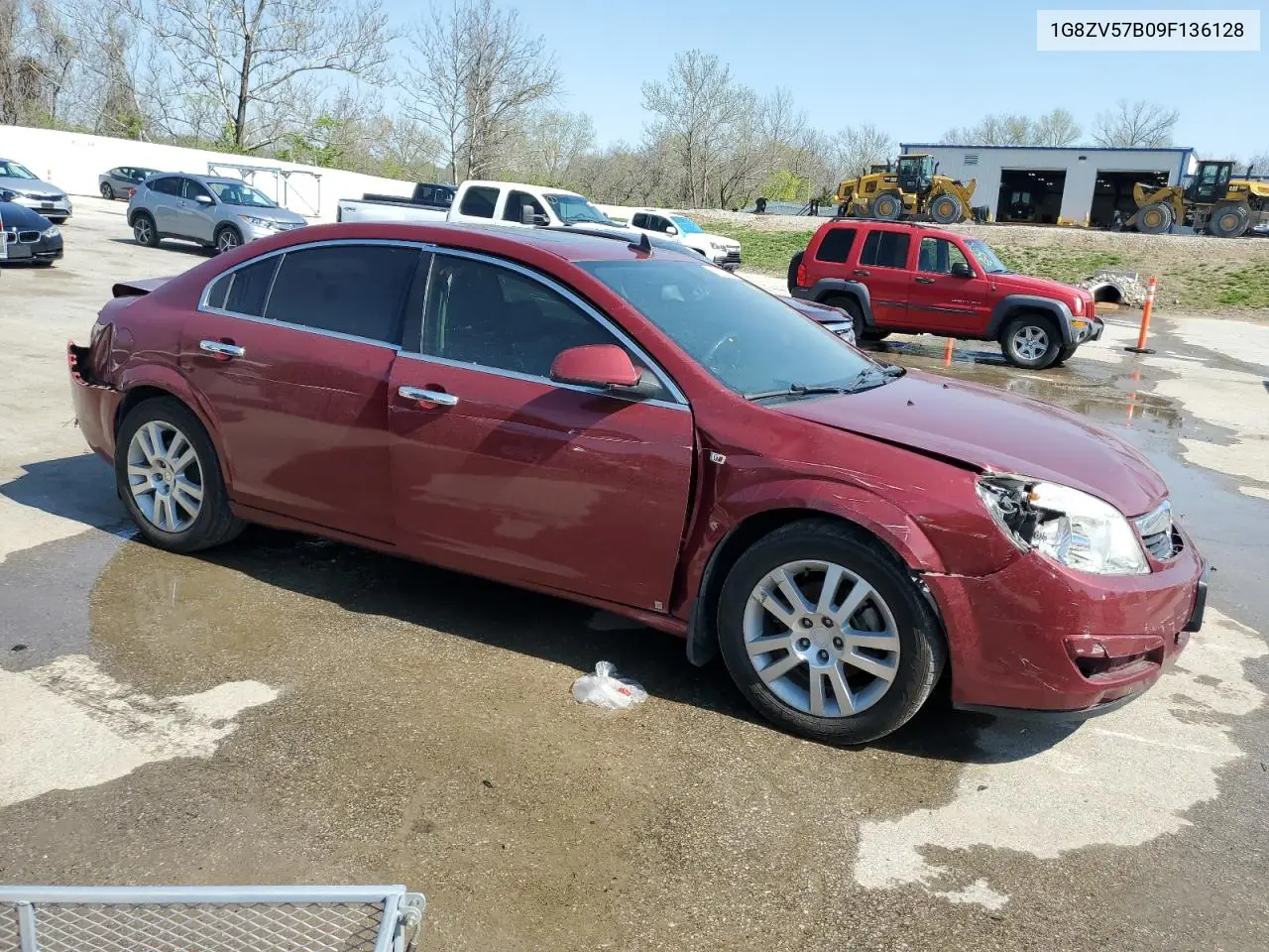 2009 Saturn Aura Xr VIN: 1G8ZV57B09F136128 Lot: 53628465