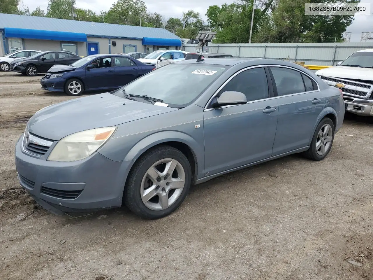 2009 Saturn Aura Xe VIN: 1G8ZS57B09F207000 Lot: 54242645