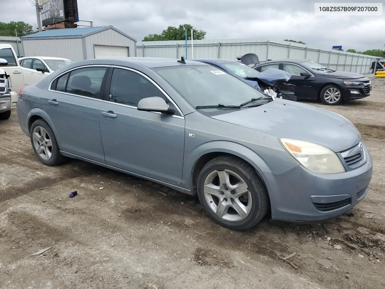 2009 Saturn Aura Xe VIN: 1G8ZS57B09F207000 Lot: 54242645