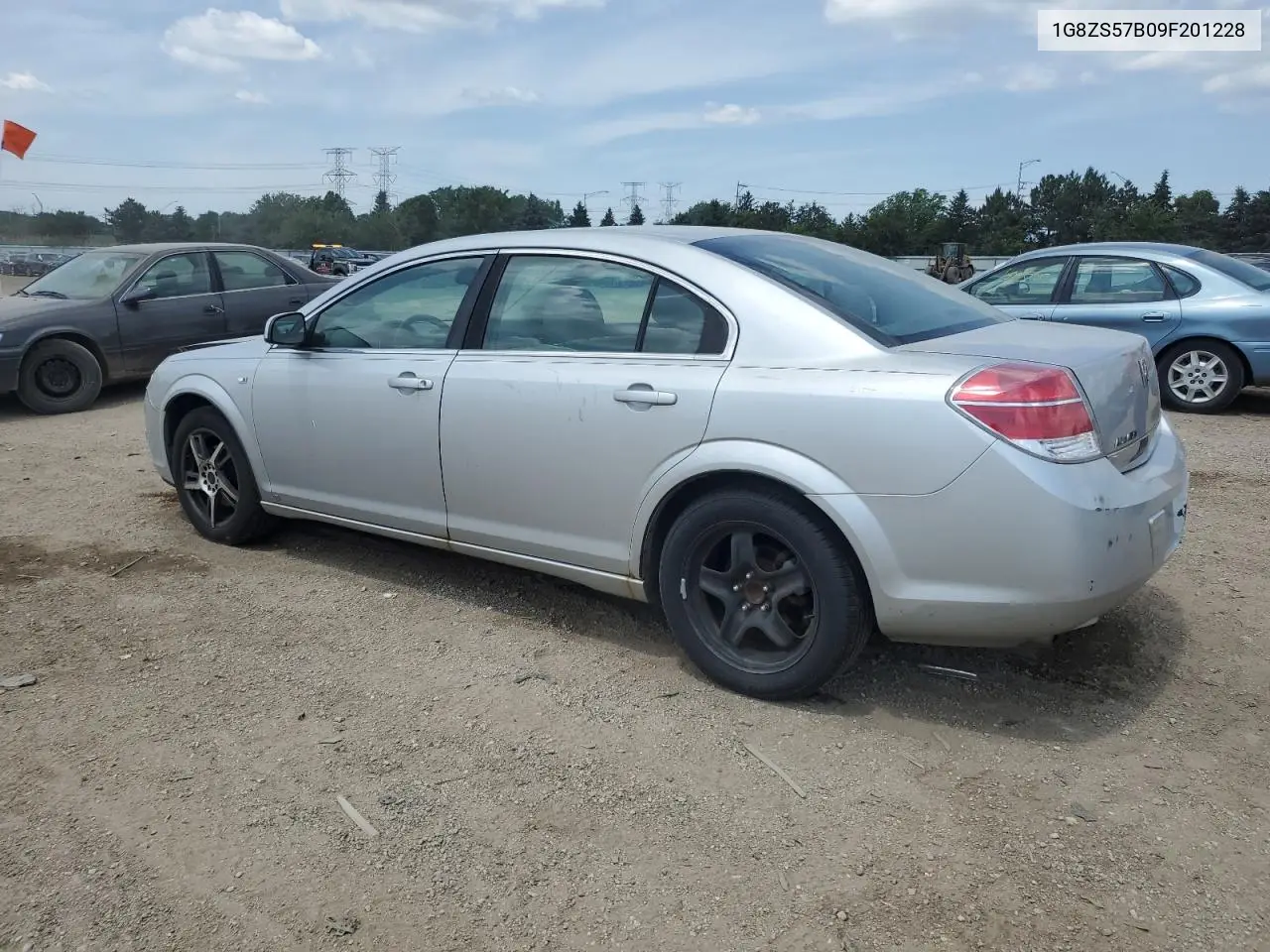 2009 Saturn Aura Xe VIN: 1G8ZS57B09F201228 Lot: 55534815