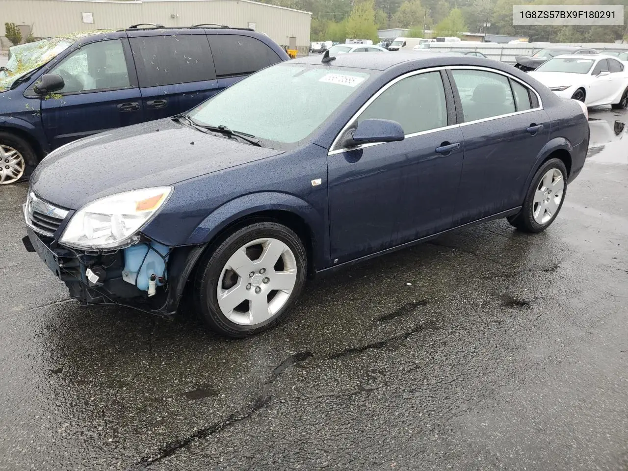 2009 Saturn Aura Xe VIN: 1G8ZS57BX9F180291 Lot: 55670585
