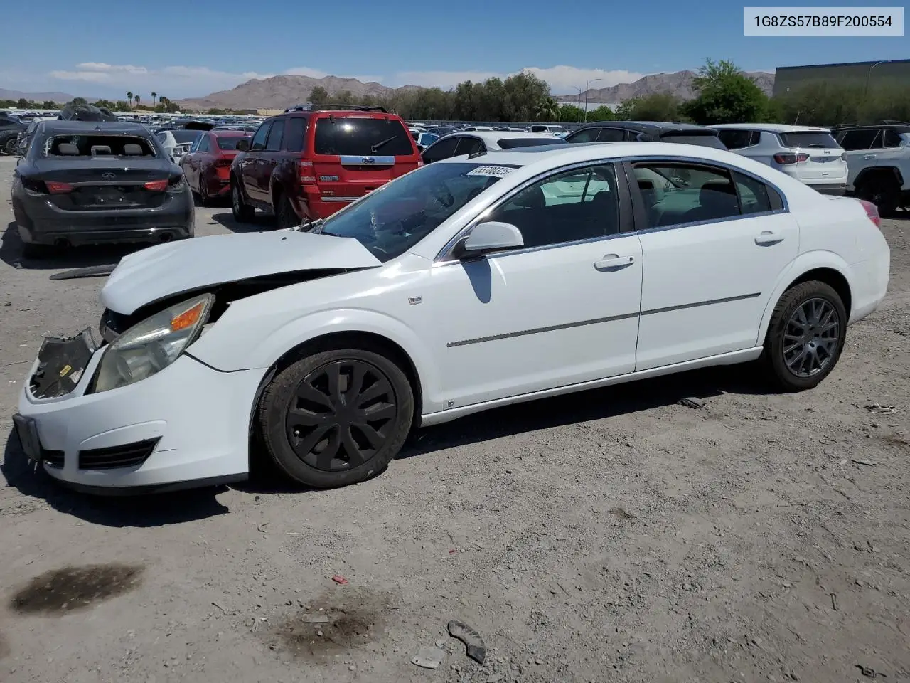 2009 Saturn Aura Xe VIN: 1G8ZS57B89F200554 Lot: 55700325