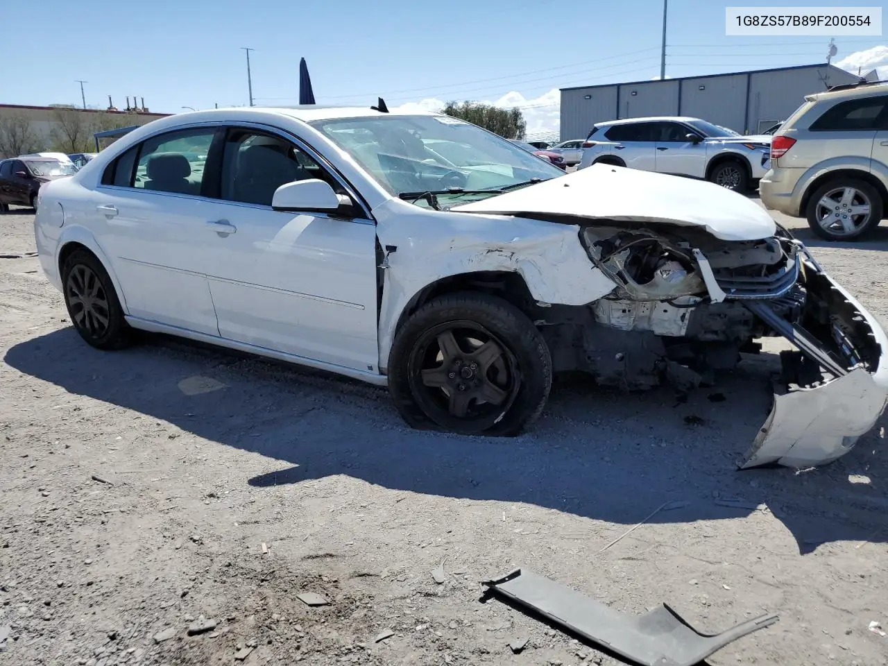 2009 Saturn Aura Xe VIN: 1G8ZS57B89F200554 Lot: 55700325