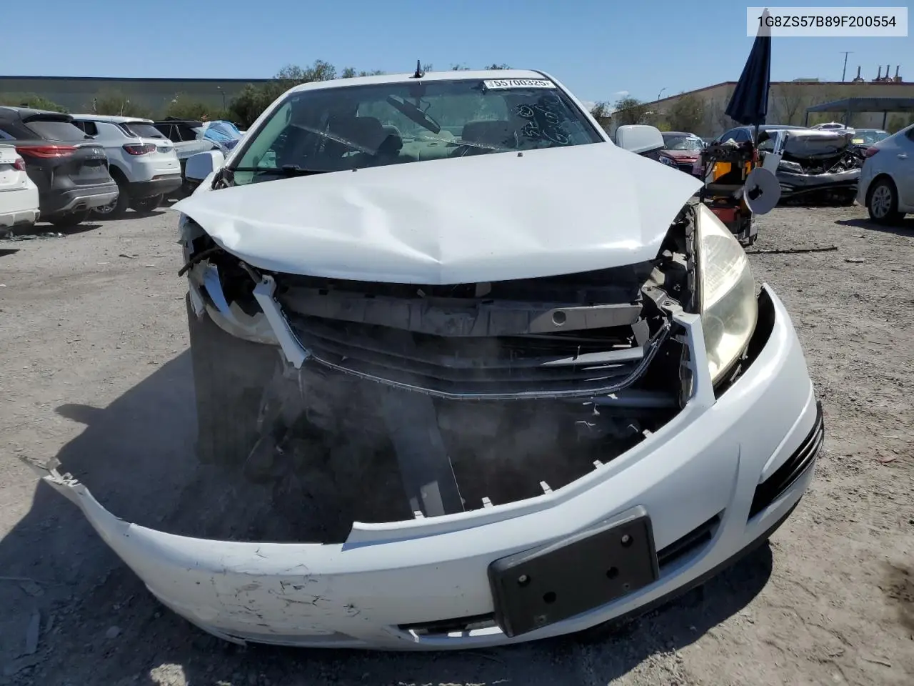 2009 Saturn Aura Xe VIN: 1G8ZS57B89F200554 Lot: 55700325