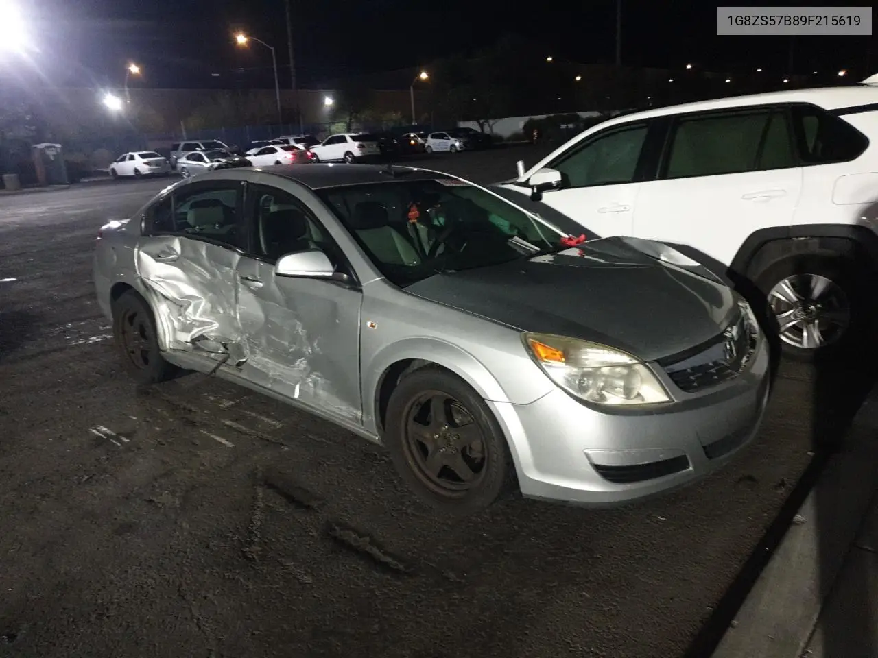 2009 Saturn Aura Xe VIN: 1G8ZS57B89F215619 Lot: 60183475
