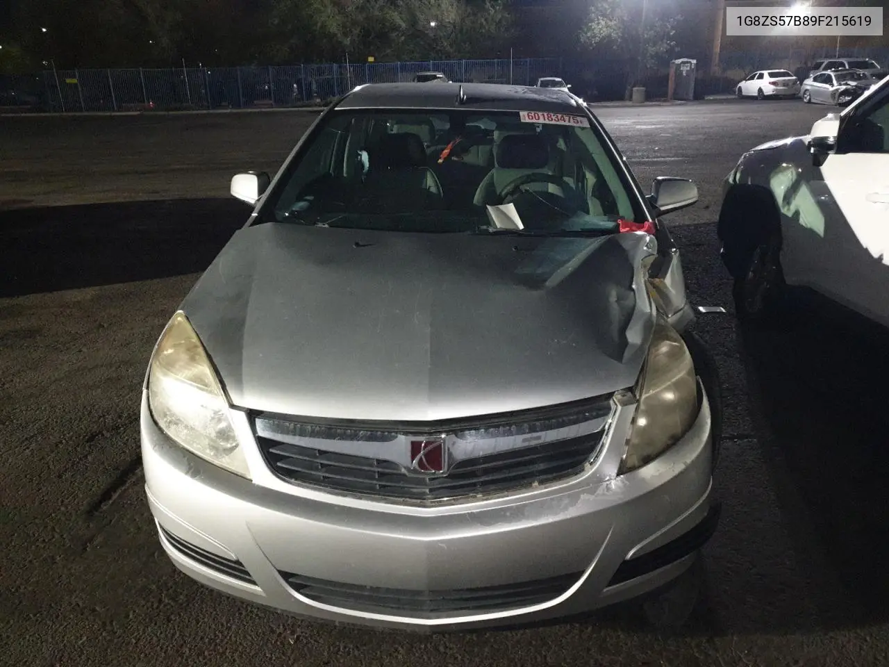 2009 Saturn Aura Xe VIN: 1G8ZS57B89F215619 Lot: 60183475