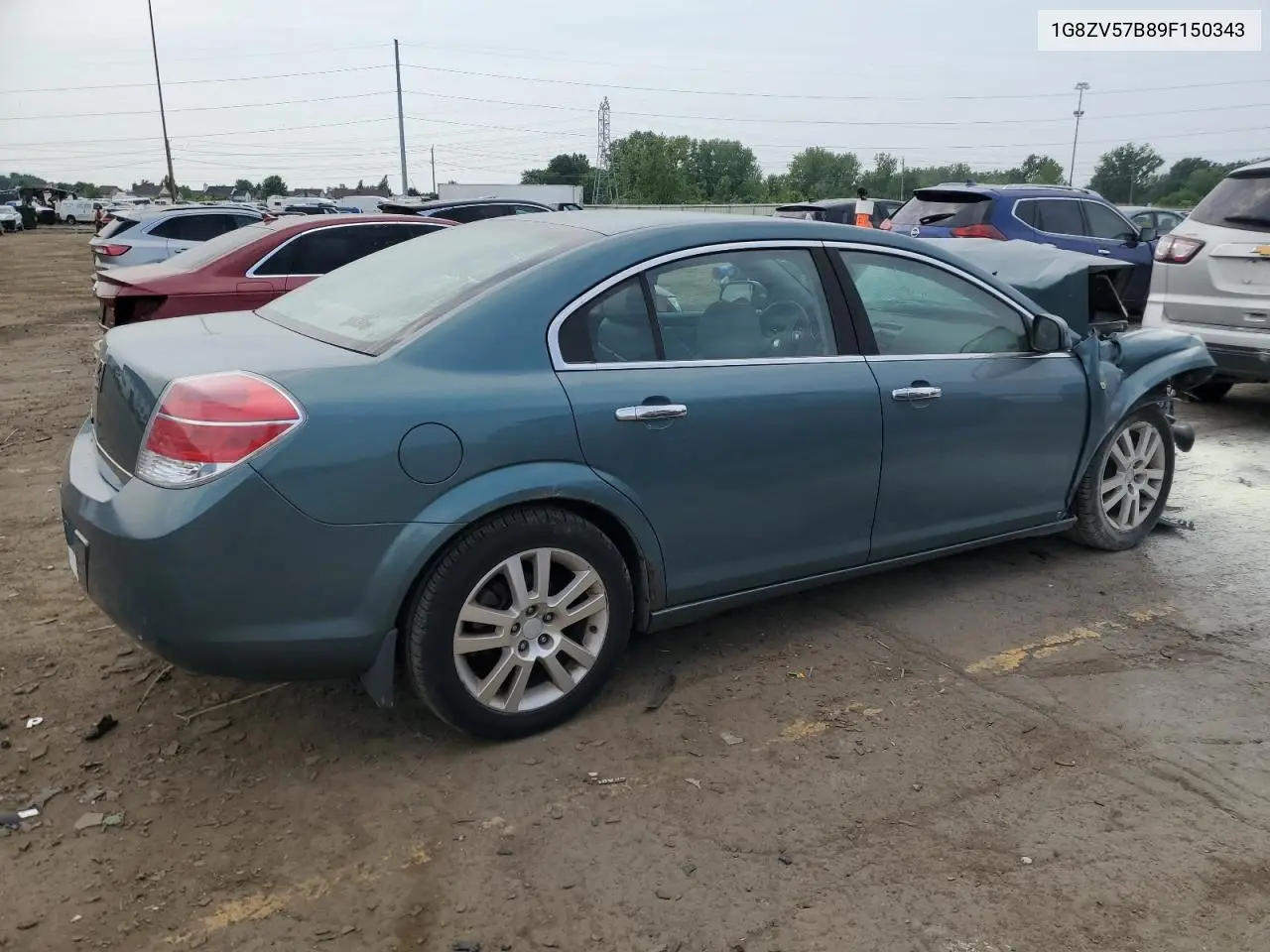 2009 Saturn Aura Xr VIN: 1G8ZV57B89F150343 Lot: 60775095