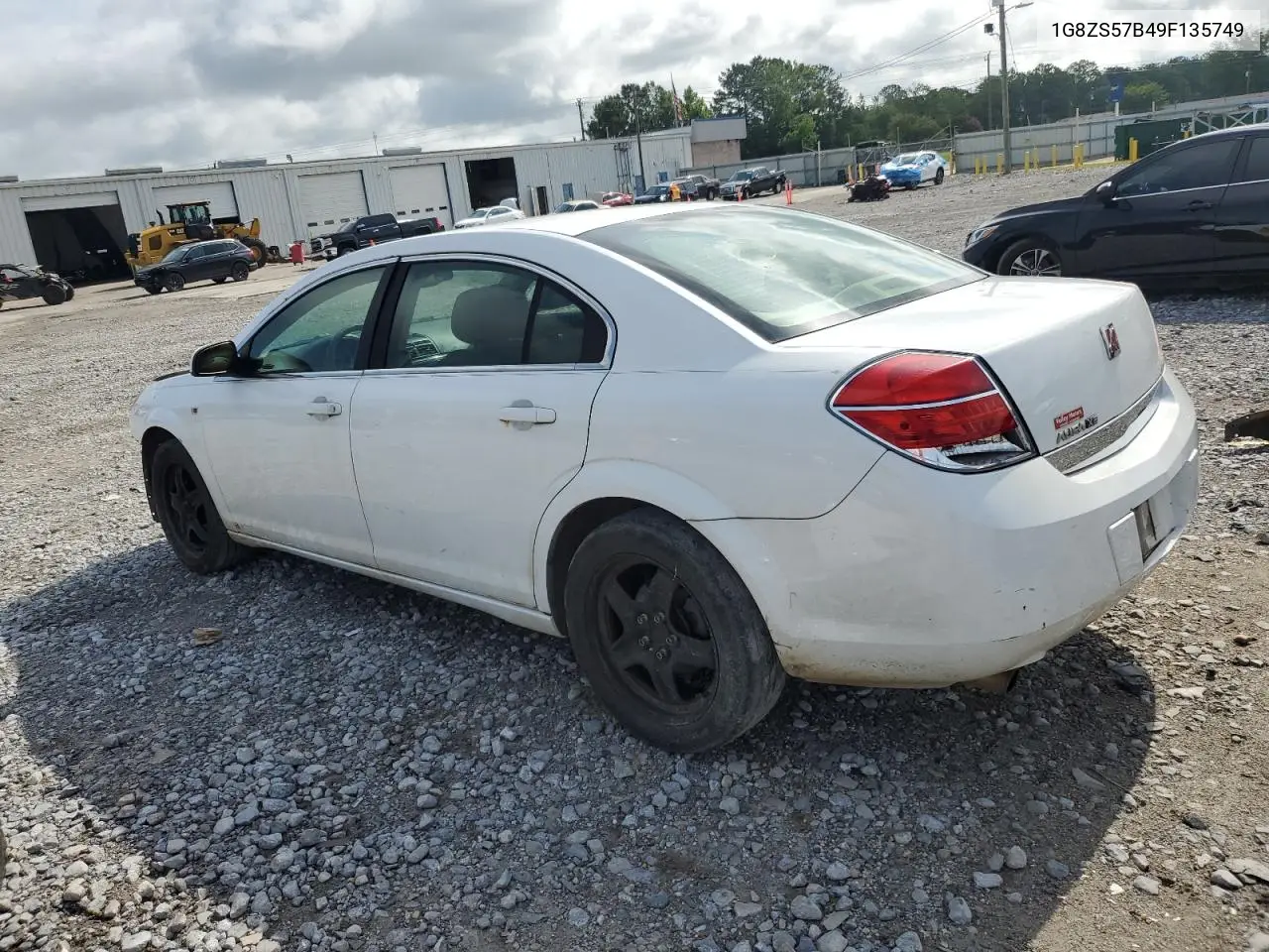 2009 Saturn Aura Xe VIN: 1G8ZS57B49F135749 Lot: 61088925