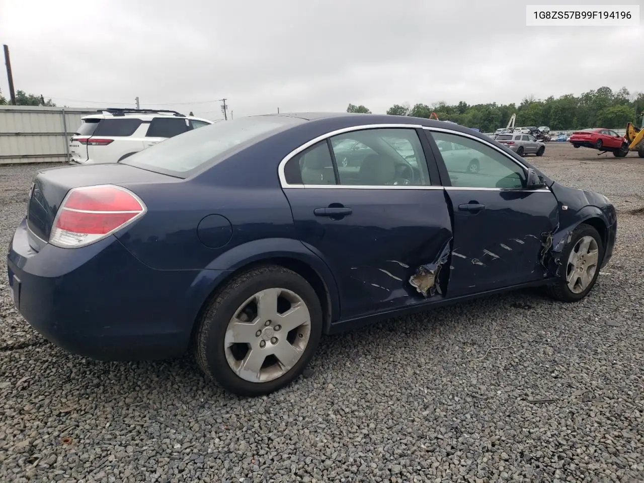 2009 Saturn Aura Xe VIN: 1G8ZS57B99F194196 Lot: 61207185