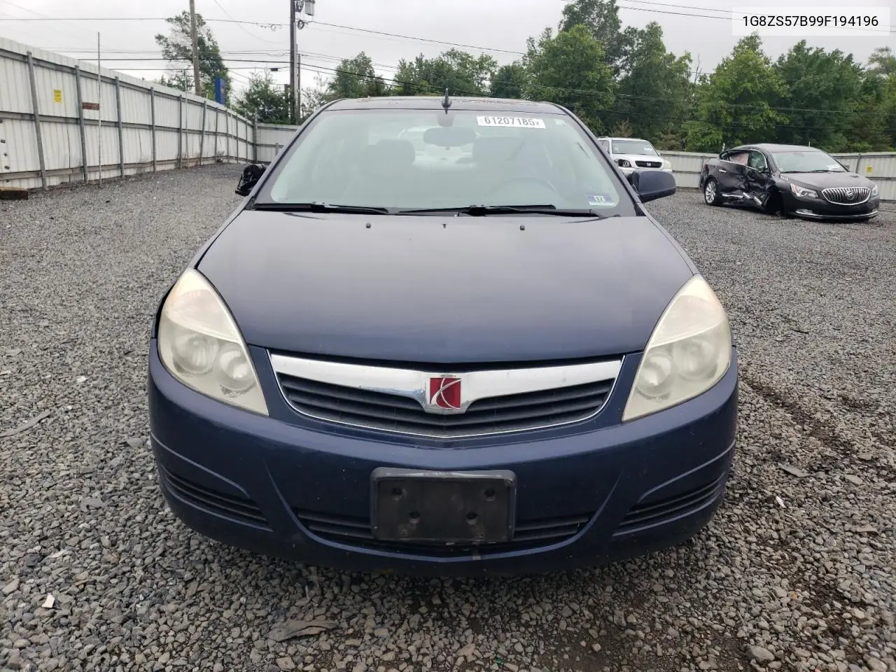 2009 Saturn Aura Xe VIN: 1G8ZS57B99F194196 Lot: 61207185