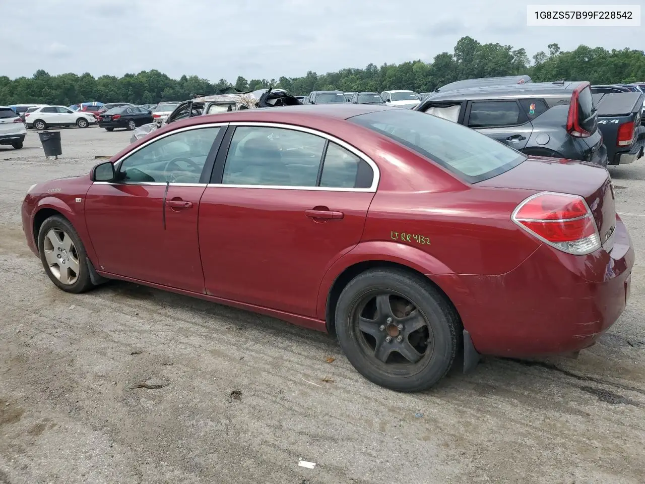 2009 Saturn Aura Xe VIN: 1G8ZS57B99F228542 Lot: 62999135