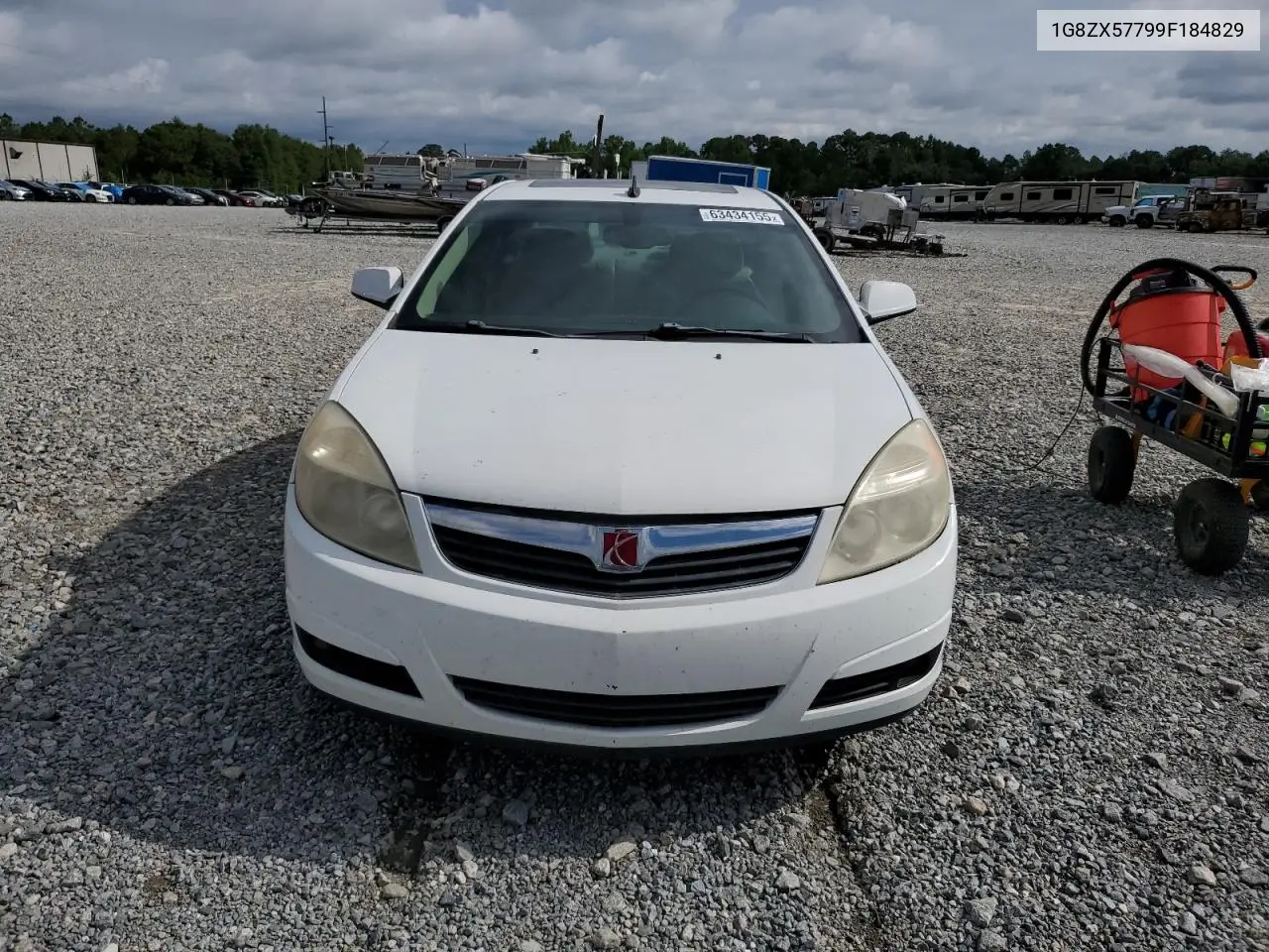 2009 Saturn Aura Xr VIN: 1G8ZX57799F184829 Lot: 63434155