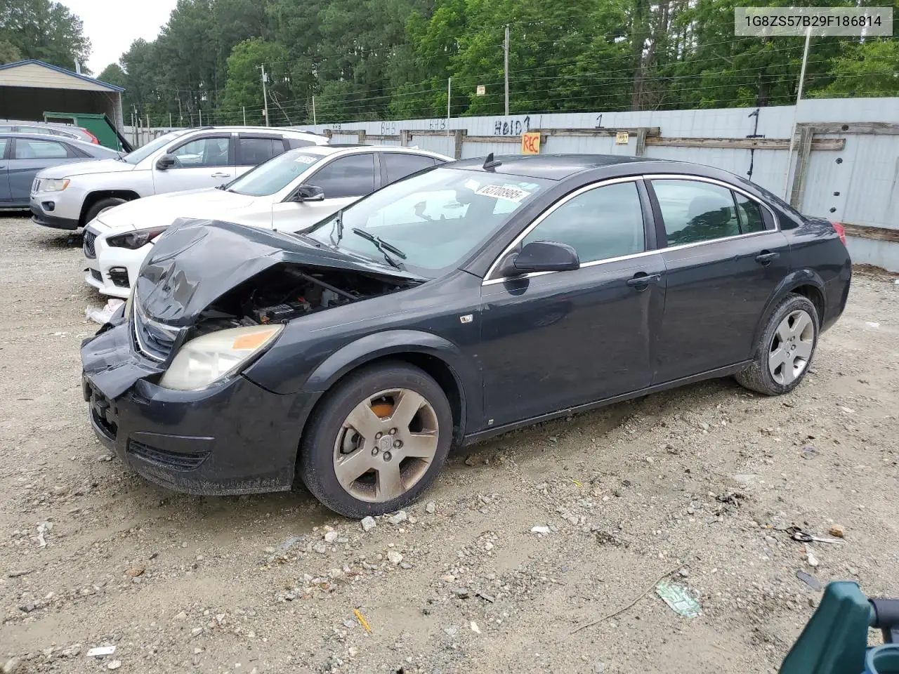 2009 Saturn Aura Xe VIN: 1G8ZS57B29F186814 Lot: 63708985