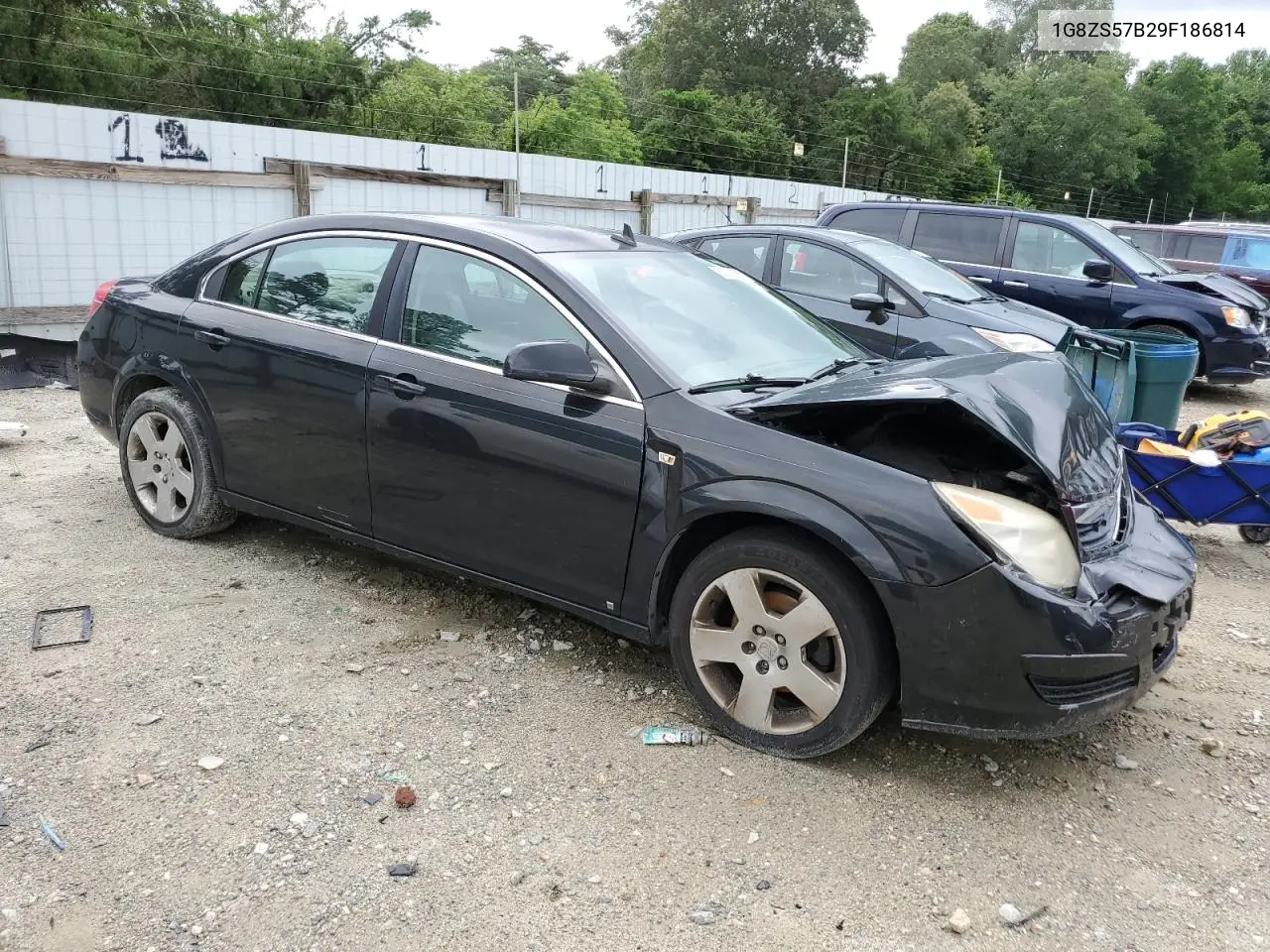 2009 Saturn Aura Xe VIN: 1G8ZS57B29F186814 Lot: 63708985