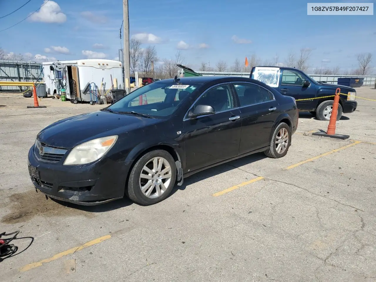 2009 Saturn Aura Xr VIN: 1G8ZV57B49F207427 Lot: 64000555